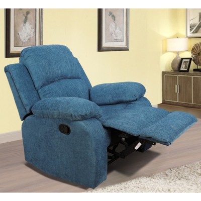Fontoi Accent Chairs, Mid Century Chair, Modern Unit Sofa for Living Room Bedroom Home Office, Blue, 37"*40"*35"