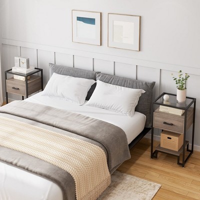 Nightstand with Storage Drawer