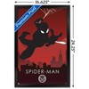 Trends International Marvel Heroic Silhouette - Spider-Man Framed Wall Poster Prints - 3 of 4