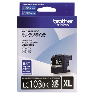 Brother LC103BK Innobella High-Yield Ink Black