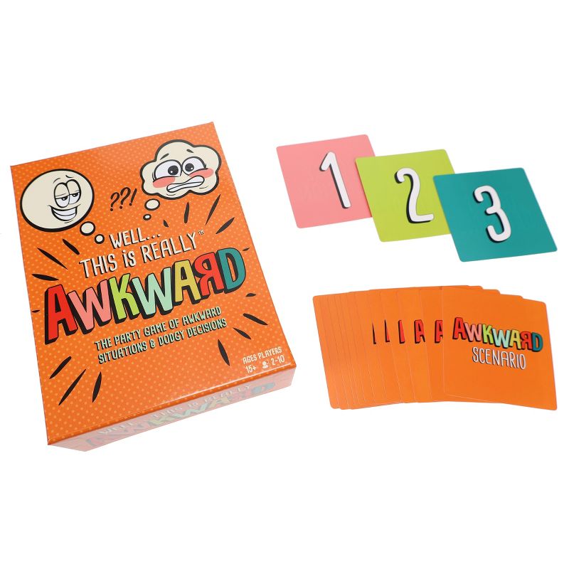 TDC Games Awkward Party Game, Random Situations and Dodgy Decisions, Hilarious Card Games for Adults, Games for Game Night, Party Games for Adults, 3 of 7