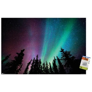 Trends International Aurora Borealis - Sky Unframed Wall Poster Prints - 1 of 4