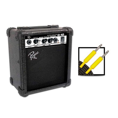 Rogue G10 10W 1x5 Guitar Combo Amp with 20 Foot Instrument Cable