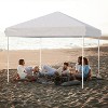 GustoWave 10x10 Ft Pop Up Canopy with 1 Sidewall for Deck, Garden - 4 of 4