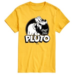 Men's - Disney - Vintage Pluto Short Sleeve Graphic T-Shirt - 1 of 4