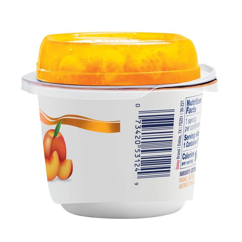 Daisy Cottage Cheese with Peaches - 6oz, 5 of 7