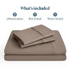 4 Piece Sheet Set - Ultra Soft, Double Brushed, Easy Care - Bare Home - image 2 of 4