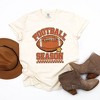 Simply Sage Market Women's Football Season Star Short Sleeve Garment Dyed Tee - 3 of 4