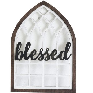 TX USA Corporation Home Decorative Interchangeable Framed Wall Arch Art - 1 of 2