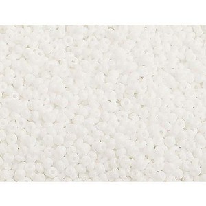 John Bead 500g 10/0 Opaque White Czech Glass Seed Beads for Jewelry Bracelet Necklace Making - 1 of 1