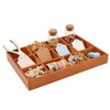 Juvale Wooden Drawer Organizer With 12 Compartments, Divided Tray