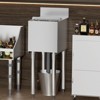 VEVOR Commercial Ice Bin, 28 L Underbar Ice Bin, 12 x 19 x 37 in Stainless Steel Ice Chest with Sliding Lid, Bottle Holders, Silver - 2 of 4