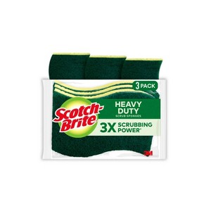 Scotch-Brite Heavy Duty Scrub Sponges - 1 of 4