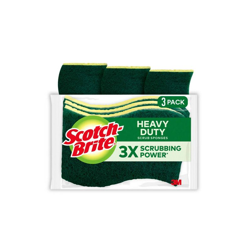 Scotch-Brite Heavy Duty Scrub Sponges, 1 of 19