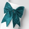 21" White Stocking with 3D Bow Decor - Wondershop™ - 3 of 3