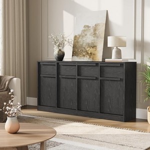 CuisinSmart Sideboard Buffet Cabinet with Drawers, Large Coffee Cabinet with Storage, Modern Wood Buffet Cabinet for Kitchen Dining Room - 1 of 4