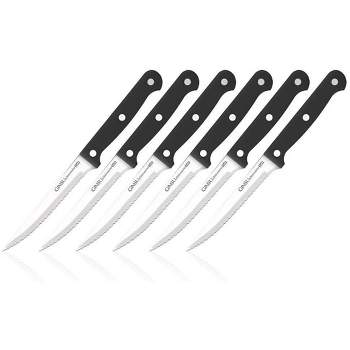 Ronco Six Star 9” Set Of 4 Serrated Steak Knives 4.5 Blade