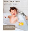 YAWWALK Handheld Shower Head with Adjustable Holder and Hose, High-Pressure Spray for Bathroom - 3 of 4