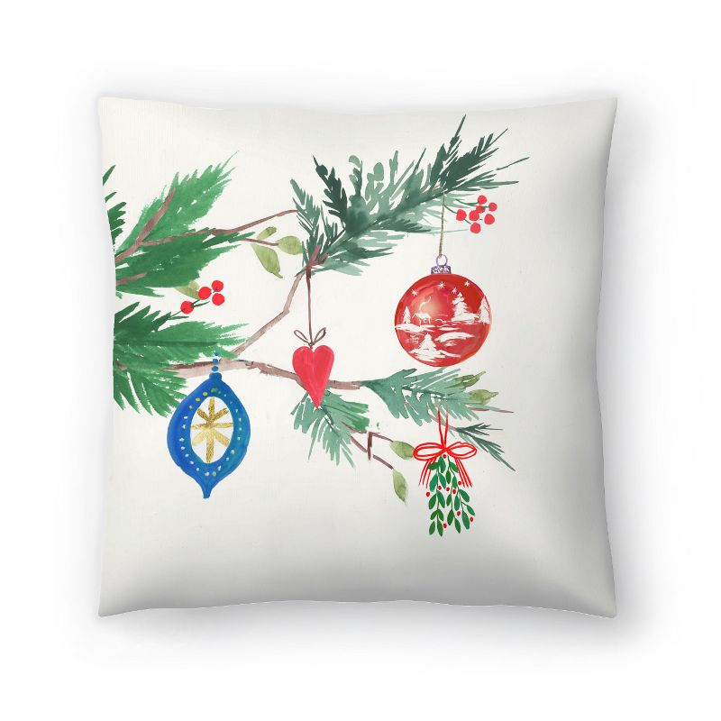 Christmas Toys by Pi Holiday Collection - Minimalist Throw Pillow, 1 of 5
