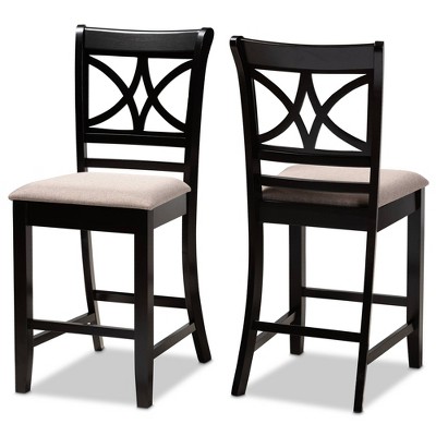 Set of 2 Chandler Pub Chair - Baxton Studio
