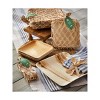 tagltd Eco Palm Leaf 10" Plate Set of 12 - 2 of 2