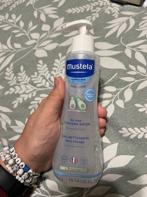 Mustela Baby Cleansing Water - No-Rinse Micellar Water - with Natural  Avocado & Aloe Vera - for Baby's Face, Body & Diaper - 1 or 2-Pack -  Various