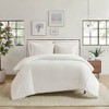 Beautyrest Apollo Striped Seersucker Oversized Duvet Cover Set - 2 of 4
