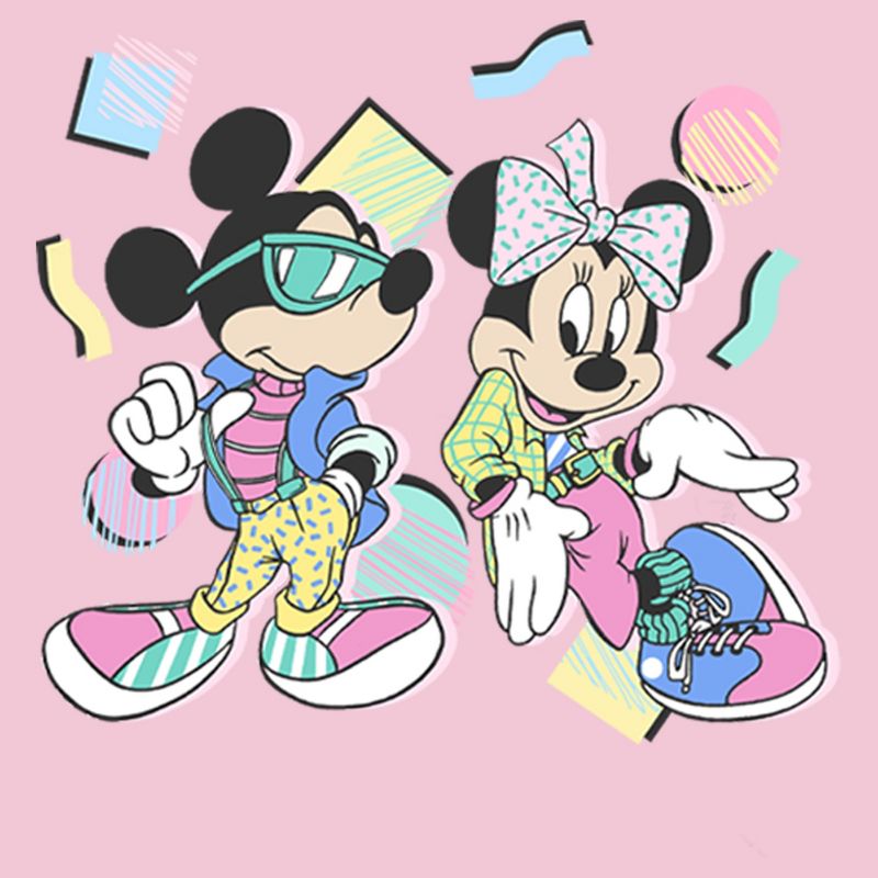 Girl's Disney '80s Mickey and Minnie T-Shirt, 2 of 5