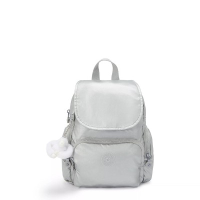 Kipling City Zip Mini Metallic Backpack