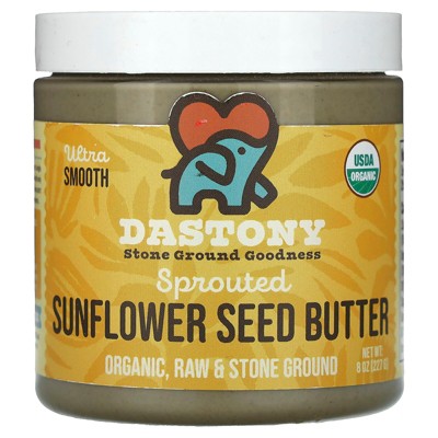 Dastony Sprouted Sunflower Seed Butter, 8 oz (227 g)