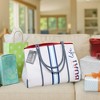 Pavilion Gift Company - Boat Life - Neoprene Tote Bag with Tethered Inner Pouch - Handbags - 3 of 4
