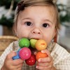 HABA Wooden Baby Teething Toy Magica, Sensory Grasping Rattle for Babies 6-24 Months, Safe & Colorful Sensory Toys for Babies and New Baby Gift - 4 of 4