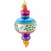 Huras Family 6.5 Inch Noel Joy Merry & Bright Reflector Pendant  Drop Tree Ornaments - 3 of 4