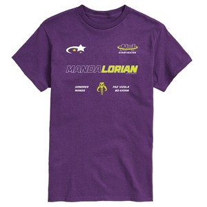 Men's - Star Wars - The Mandalorian Mando Jersey Short Sleeve Graphic T-Shirt - 1 of 3