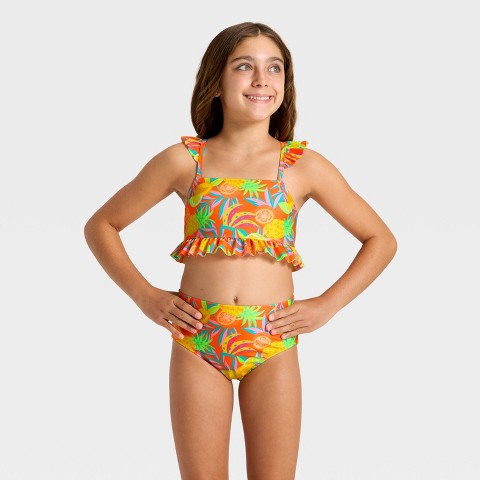 Cat & Jack Girls' Fruit Smoothie Bikini Set - Cat & Jack™ M
