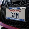 Eastern Illinois Panthers Design Full Size Standard License Plate Metal Frame - 3 of 4