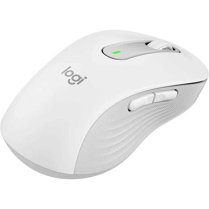 Logitech Signature M650 L LEFT Full Size Wireless Mouse Off-white, 2 of 7