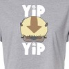 Women's - Avatar: The Last Airbender - Cute Appa Yip Yip Cropped Graphic T-Shirt - 2 of 4