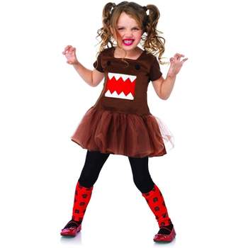 Domo Dress Child Toddler Costume Brown