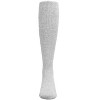 Memoi Pinned Ribbed Cotton Blend Girls Tights Lt Gray Heather 2 - 2 of 3
