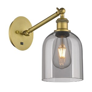 Bella - 1 Light Arm Adjusts Up and Down Wall Sconce In Industrial Style-9.5 Inches Tall and 5.5 Inches Wide - 1 of 1