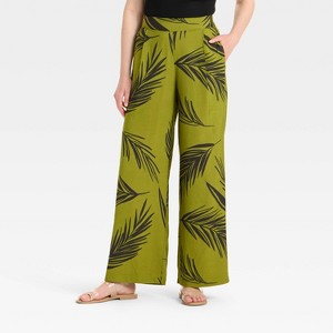 Women's High-Rise Wide Leg Pants - A New Day™ - 1 of 3