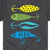 Boys' - Instant Message - Fishing Lures Short Sleeve Graphic T-Shirt - 2 of 4