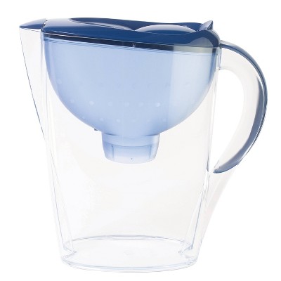 Brita 12-cup Stream Filter As You Pour Water Pitcher With 1 Filter, Cascade  – Ice : Target