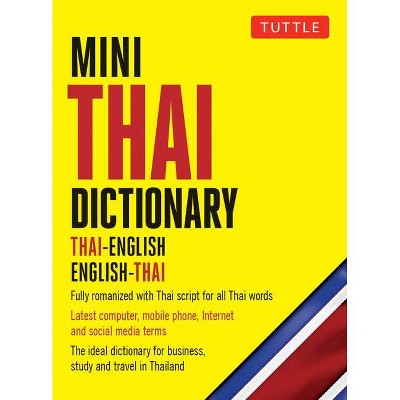 Mini Thai Dictionary - (Tuttle Mini Dictionary) by  Scot Barme & Pensi Najaithong (Paperback)