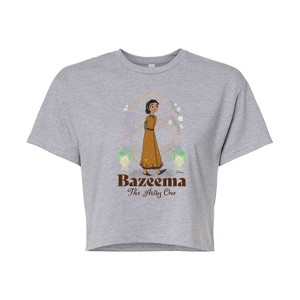Women's - Disney - Bazeema The Artsy One Cropped Graphic T-Shirt - 1 of 4