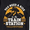 Men's - Yellowstone - You Need A Ride To The Train Station Short Sleeve Graphic T-Shirt - 2 of 4
