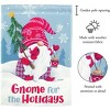 Gnome for The Holidays Holiday Red 13 X 19 Polyester Outdoor Hanging Garden Flag - 2 of 2