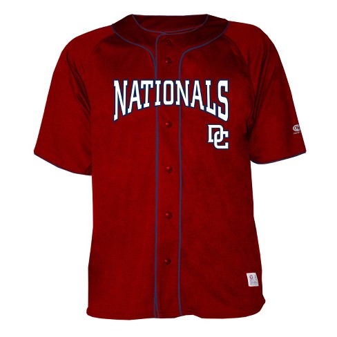 Washington Nationals Major League Baseball AOP Baseball Jersey Shirt For  Sport Fans