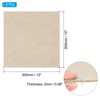 Unique Bargains Square Soft Adhesive Non-slip Anti-scratch Furniture Lamp Base Felt 5 Pcs - 2 of 4